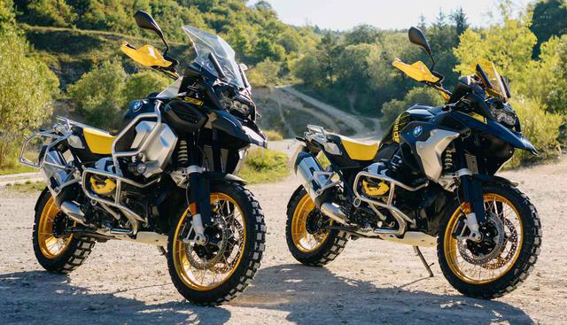 画像: (左)「R 1250 GS Adventure」Edition 40 Years GS (右)「R 1250 GS」Edition 40 Years GS
