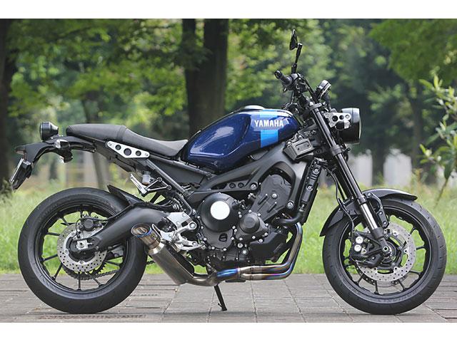 画像: XSR900(2018〜)への装着例。音量は95dB(近接)/80dB(加速)で、マフラーを装着したまま、ドレンボルト脱着やオイルフィルター交換が可能。メンテナンス性の高さにも注目だ。