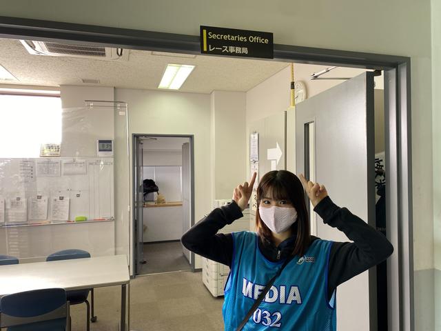 画像: レース事務局です。