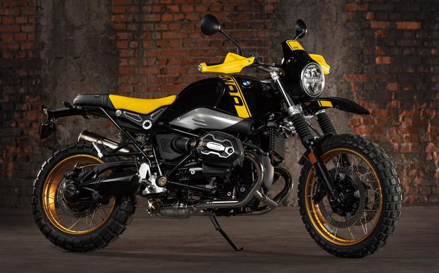 画像: BMW RnineT URBAN G/S (40周年記念カラー) 総排気量:1170cc エンジン形式:空油冷4ストOHC4バルブ水平対向2気筒 価格・発売時期は未定