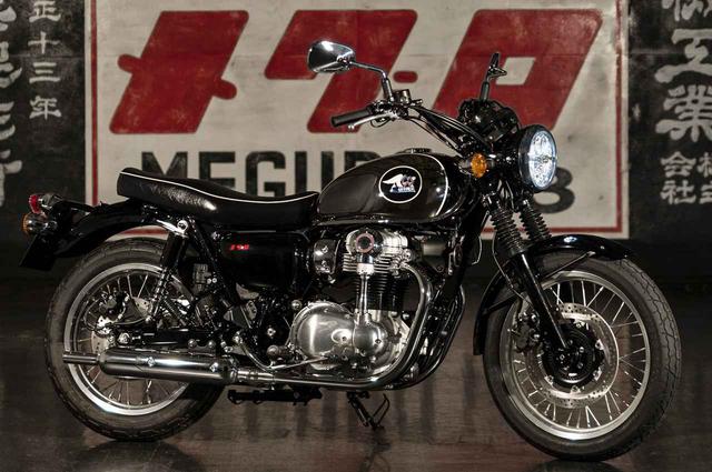 画像1: メグロ復活!? W800ベースの新型車登場か? カワサキがSNSで実車写真を突如公開!【2021速報】