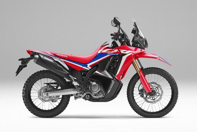 画像: Honda CRF250 RALLY メーカー希望小売価格:74万1400円(消費税10%込) シート高:830mm 最低地上高:220mm