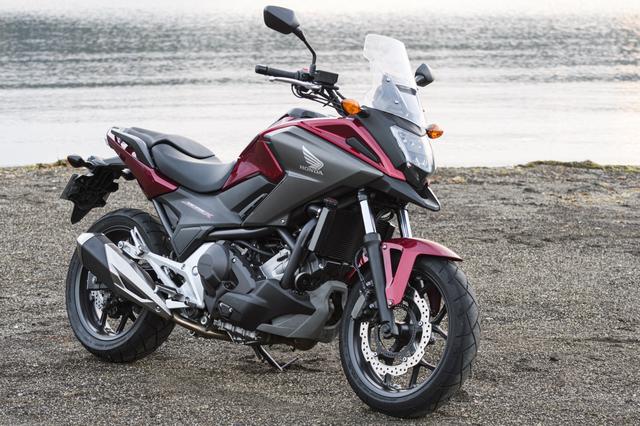 画像: 今回試乗したHonda NC750X。