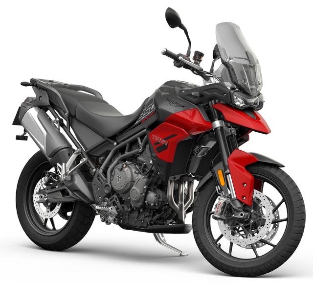 画像: TRIUMPH TIGER 850 SPORT 総排気量:887cc エンジン形式:水冷4ストDOHC4バルブ並列3気筒 発売予定月:2021年2月 メーカー希望小売価格:税込139万円