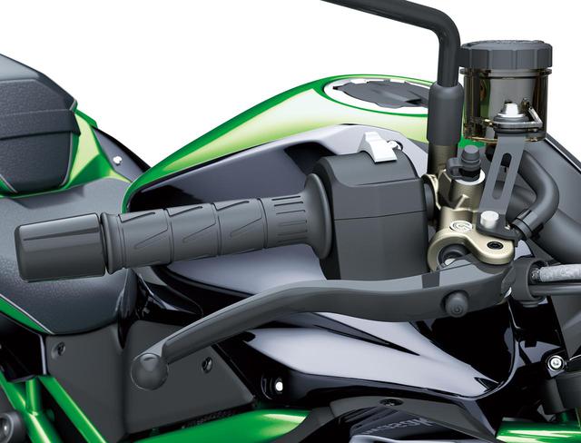 画像4: カワサキが新型車「Z H2 SE」を発表! ショーワの最新サスペンションとブレンボの高性能ブレーキキャリパーを搭載【2021速報】