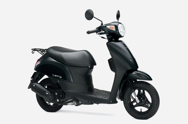 画像5: スズキの50ccスクーター「レッツ」に新色が登場! 既存の3色と合わせて全4色で2020年12月8日に発売【2021速報】