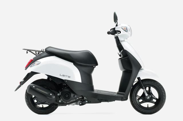 画像8: スズキの50ccスクーター「レッツ」に新色が登場! 既存の3色と合わせて全4色で2020年12月8日に発売【2021速報】