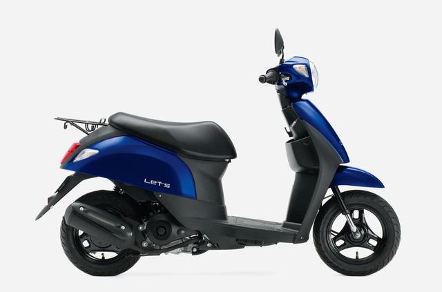 画像4: スズキの50ccスクーター「レッツ」に新色が登場! 既存の3色と合わせて全4色で2020年12月8日に発売【2021速報】