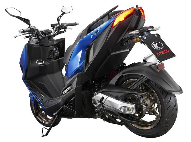 画像2: キムコの新型車「KRV」登場! 平日はコミュータ、週末はツーリングを楽しめるオールラウンドなスポーツRVスクーター【2021速報】