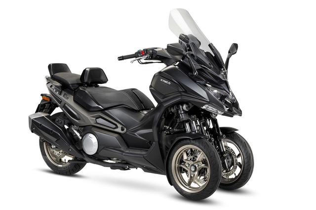 画像1: キムコが初の三輪スクーター「CV3」を正式発表! 排気量は550cc、ロングツーリングも快適に楽しめる最新装備が満載【2021速報】