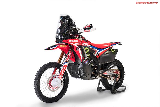 画像: CRF450RALLY(2020) www.honda.co.jp