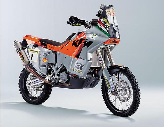 画像: KTM 950RALLY(2002) www.ktm-japan.co.jp
