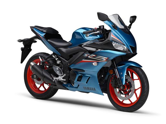 画像3: ヤマハが「YZF-R25」「YZF-R3」の2021年モデルを発売! トレンド色のシアンを初採用