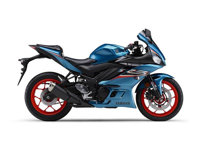 画像1: ヤマハが「YZF-R25」「YZF-R3」の2021年モデルを発売! トレンド色のシアンを初採用
