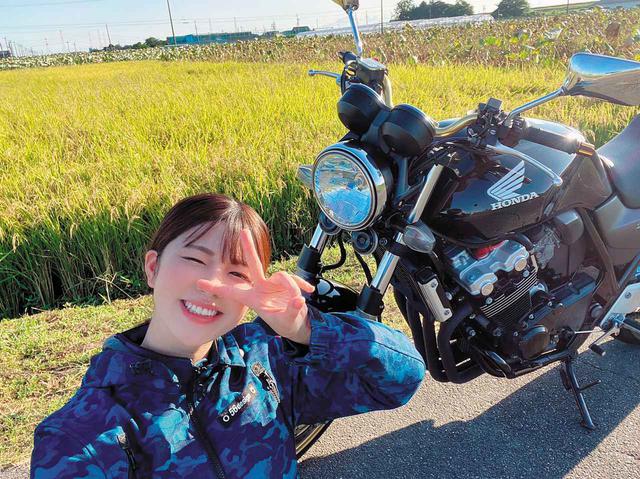 画像1: 世代を超えたバイクトーク! 道の駅でかけがえのない出会いがありました(梅本まどか)【梅日和 第33回】