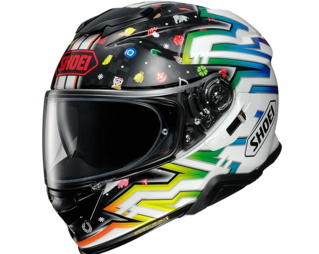 画像1: SHOEIが受注限定モデルのヘルメット「GT-AirII LUCKY CHARMS」を発表! 2021年3月発売予定