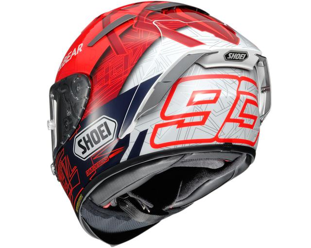 画像1: MotoGP マルク・マルケス選手の最新レプリカヘルメットSHOEI「X-Fourteen MARQUEZ 6」登場