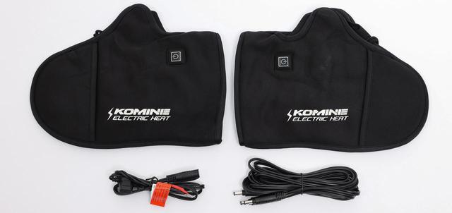 画像: EK-306 12Vエレクトリックハンドルウォーマー 税込1万780円 寒い地域ではグリップヒーターとハンドルカバーを組み合わせているライダーが多いが、この製品は手軽に使えることが最大の魅力。 amzn.to