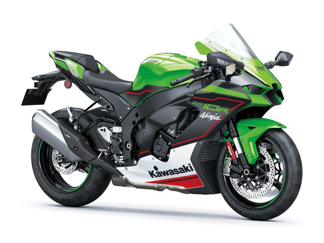 画像: Kawasaki Ninja ZX-10R 総排気量:998cc エンジン形式:水冷4ストDOHC4バルブ並列4気筒 シート高:835mm 車両重量:207kg