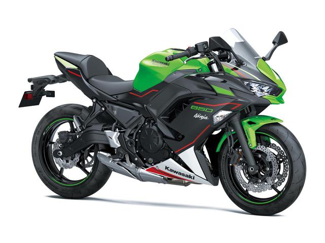 画像: Kawasaki Ninja 650 KRT EDITION カラー名称:ライムグリーン×エボニー