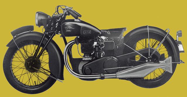 画像: MEGURO Z97 (1937) 498㏄のOHVシングルを搭載する、メグロ初の市販車。戦前の海軍で用いられた「奮励」を意味するZ旗が車名の由来。