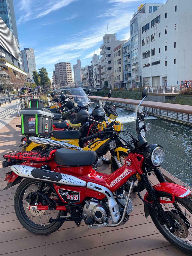 画像3: 赤のハンターカブを納車! 原付6台生活がスタート