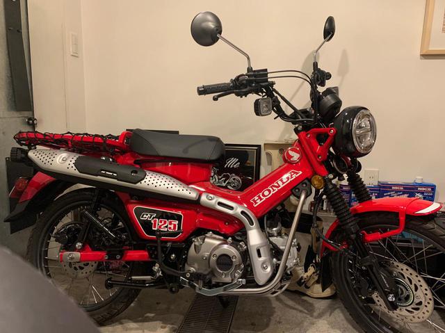 画像4: 赤のハンターカブを納車! 原付6台生活がスタート