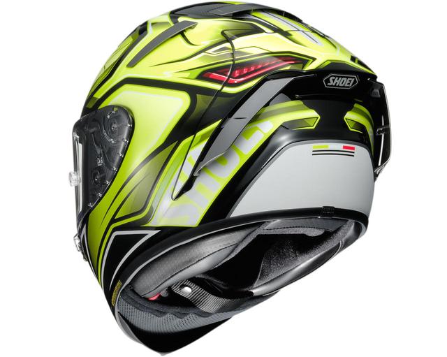画像2: 【受注限定販売モデル】SHOEIがフルフェイスヘルメット「X-Fourteen AERODYNE」のイエロー/ブラックを発表!