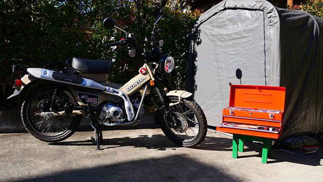 画像: 今後はこの「CT125・ハンターカブ」をどんどんカスタムしていきます!