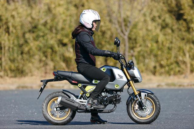 画像1: ホンダ「MSX125 グロム」足つき性・ライディングポジション