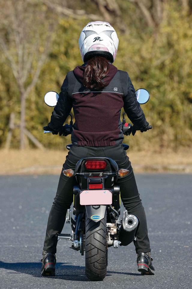 画像2: ホンダ「MSX125 グロム」足つき性・ライディングポジション