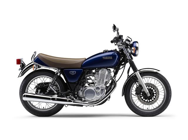 画像: SR400ファイナルエディション ダルパープリッシュブルーメタリックX 60万5000円