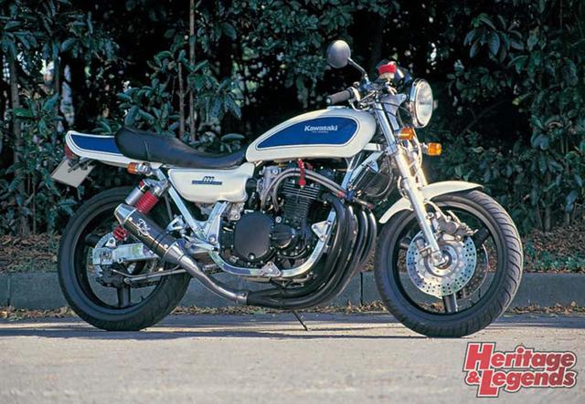画像: ▲TAVAX Z1 モリワキ・モンスターに刺激を受けてタバックスエンジニアリングが1980年代に作ったオリジナルアルミフレームのZ1は1990年代カスタムブームのアイコンにもなった。