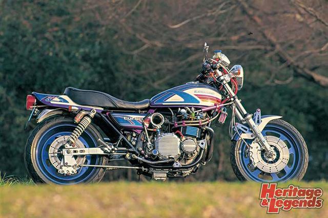 画像: ▲RUDY'S Z1000Mk.II turbo ルーディーズはショーバイクのような派手さ+ターボに、乗りやすさも加えていた。