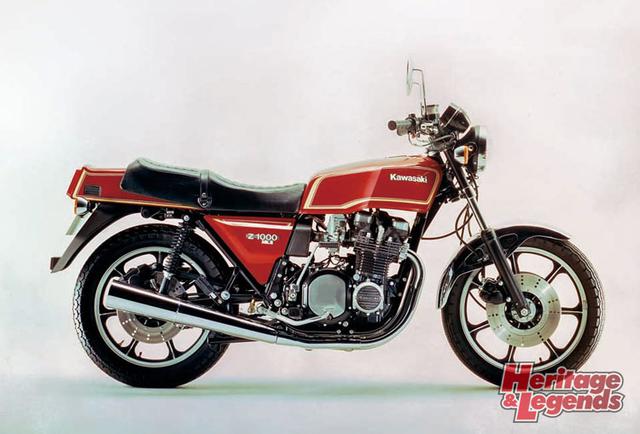 画像: ▲1978年Z1000Mk.II