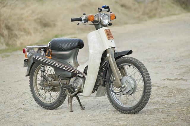 画像: これくらいが車でいうところの7:3に近いかな。バイクだと左右に余白でがち。