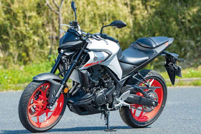 画像: YAMAHA MT-25 ABS 総排気量:249cc エンジン形式:水冷4ストDOHC4バルブ並列2気筒 シート高:780mm 車両重量:169kg メーカー希望小売価格:税込62万1500円