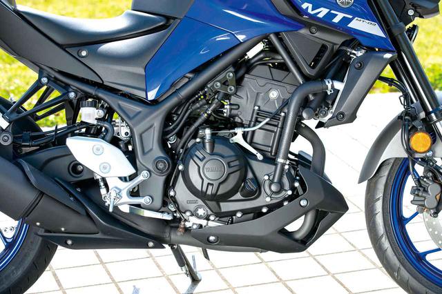 画像: MT-03 320㏄のパラレルツインはMT-25よりもトルクが増強されたゆとりある設定。高速道路の合流や追い越し加速などでその真価は味わえる。