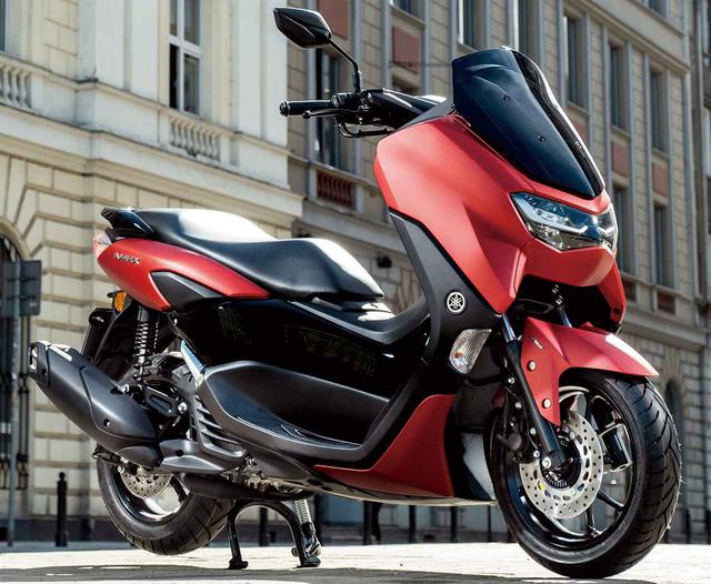 画像: YAMAHA NMAX 125 (2021年モデル・欧州仕様車) 総排気量:125cc エンジン形式:水冷4ストSOHC4バルブ単気筒 シート高:765mm 車両重量:131kg
