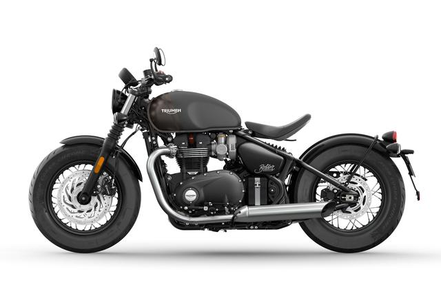 画像: ボンネビル・ボバー(マットストームグレー×マットアイアンストーン) 税込価格:182万9600円