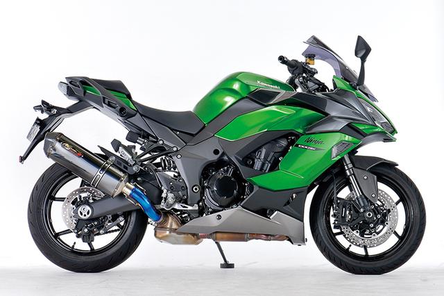 画像3: ノジマエンジニアリング Ninja1000SX用「LOCK-ON DLC SLIPON UP」