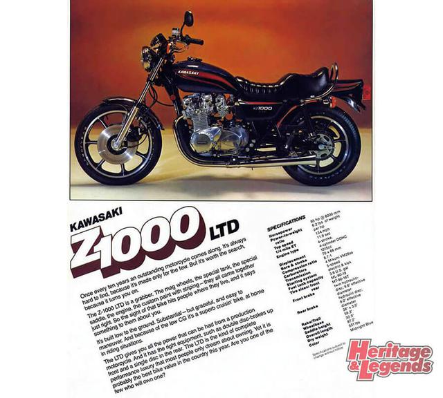 画像1: Z系のコンセプトを生かしたZ1000LTDの歩み