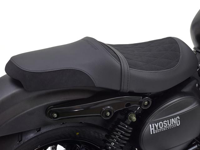 画像3: ヒョースン「GV125S ボバー」車両概要