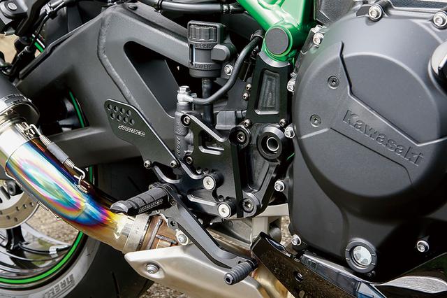 画像: STCステップキットのポジションは、後ろ×上に①20×20(mm、以下同)、②20×30、③30×20、④30×30、⑤40×20、⑥40×30の6つから選べる。