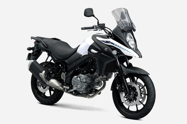 画像: SUZUKI V-Strom650 ABS (2021年モデル) 総排気量:645cc エンジン形式:水冷4ストDOHC4バルブ90°V型2気筒 シート高:835mm 車両重量:212kg 発売日:2021年3月12日(金) メーカー希望小売価格:税込92万4000円