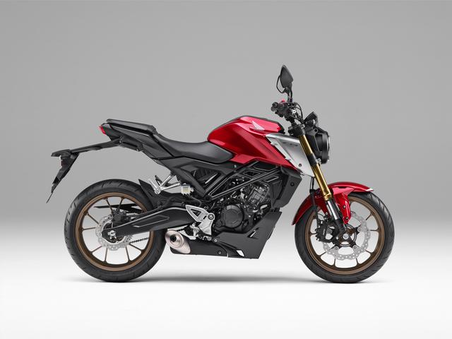 画像: CB125R(キャンディクロスファイアレッド)