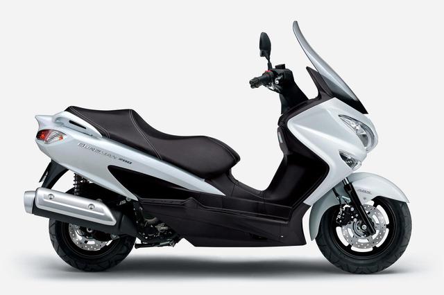 画像2: スズキが「バーグマン200ABS」を発売! 2021年モデルでABSを標準装備し、新色も登場