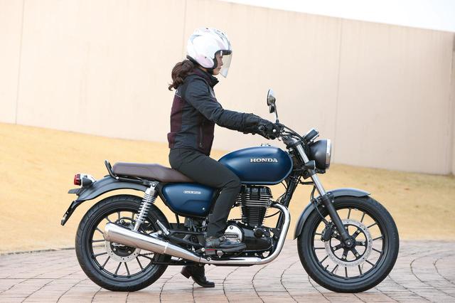 画像1: ホンダ「GB350」足つき性・ライディングポジション