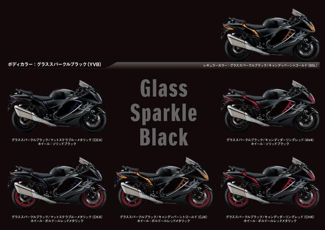 画像4: スズキ「ハヤブサ」2021年モデル 概要