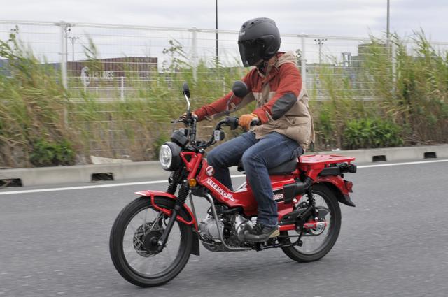 画像: Honda CT125 Hunter Cub 総排気量:124cc エンジン形式:空冷4ストSOHC単気筒 シート高:800mm 車両重量:120kg メーカー希望小売価格:税込44万円